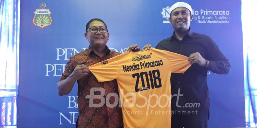 Bhayangkara FC Jalin Kerjasama dengan Perusahaan Katering