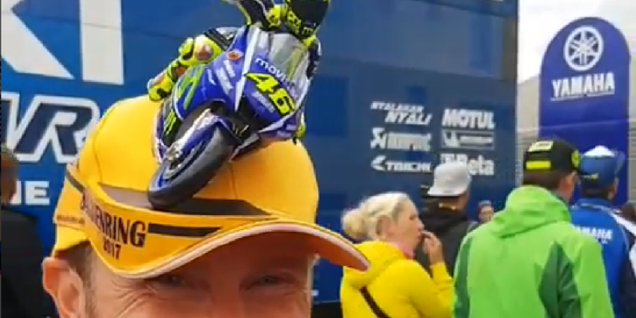  VIDEO - Adakah yang Lebih Unik dari Topi Valentino Rossi Ini? 