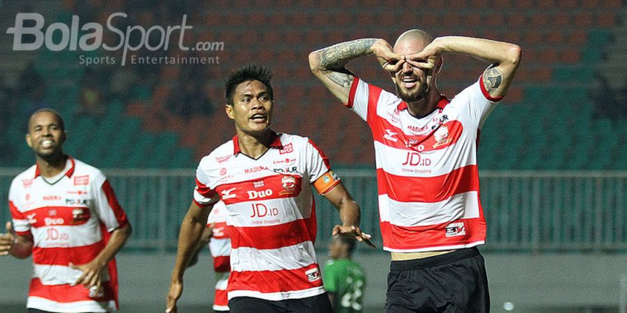 Madura United Tanpa Gelandang Andalannya Saat Hadapi Barito Putera