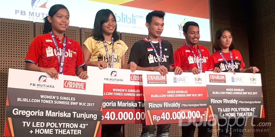 Pebulu Tangkis Muda Indonesia Jangan Cepat Puas