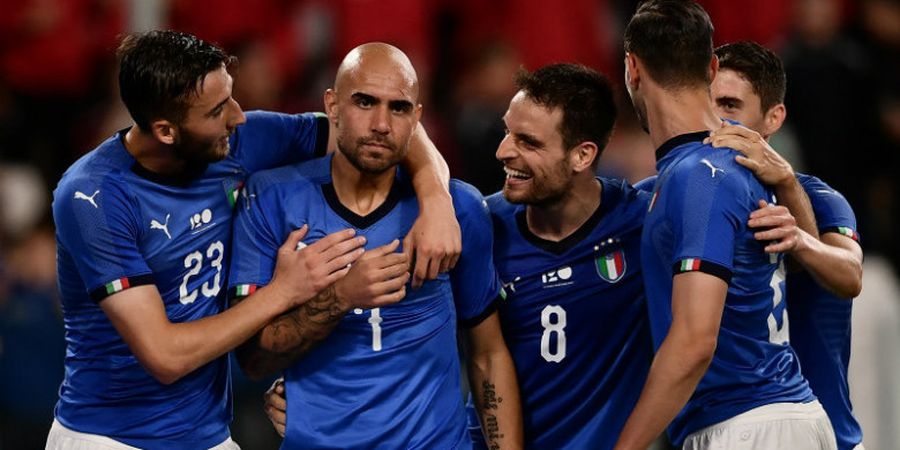 Pemain Kena Kartu Merah, Italia Gagal Menang dari Belanda