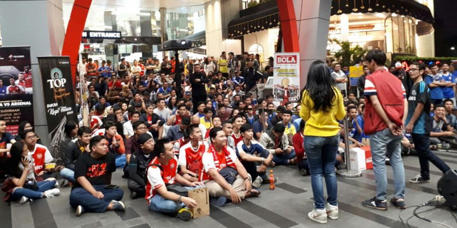 Suporter Arsenal dan Chelsea Datang Jauh-jauh demi Nobar BolaSport.com