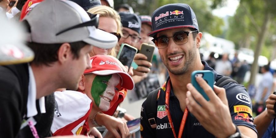 Kena Penalti, Posisi Start Daniel Ricciardo Mundur 5 Setrip