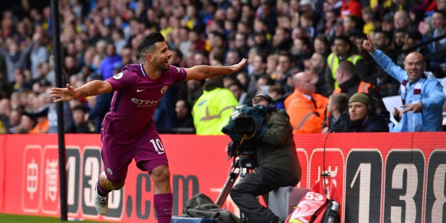 Line Up Manchester City Vs Stoke - Sergio Aguero Kembali, tetapi Belum Starter!