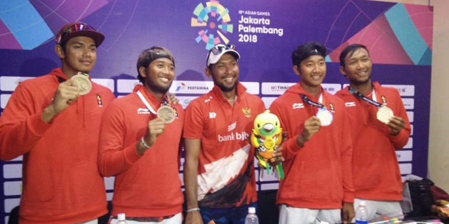 Voli Pantai Asian Games 2018 - Pelatih Tim Putra Indonesia Cukup Puas dengan Raihan 2 Medali, tetapi...