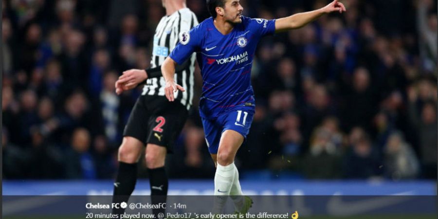 Gol Cantik Pedro Dibuyarkan Sundulan Bek Newcastle United