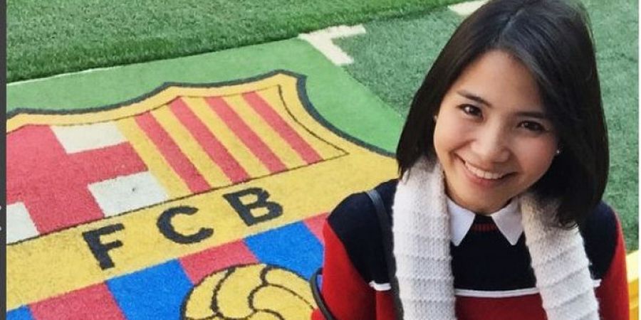 Awas Baper, Pernikahan Fan Cantik Barcelona Ini Bikin Cules Ingin Segera Melepas Masa Lajang 