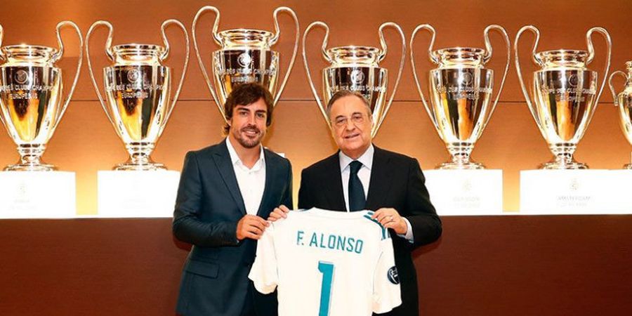 Fernando Alonso Dapat Gelar Kehormatan Dari Real Madrid