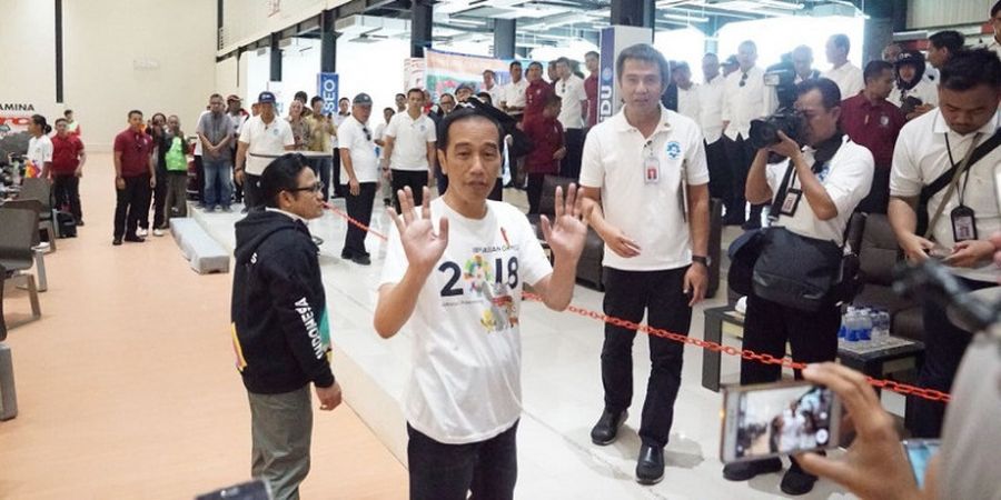 Asian Games 2018 - Presiden Jokowi Tinjau 5 Venue di Jakabaring Sport City