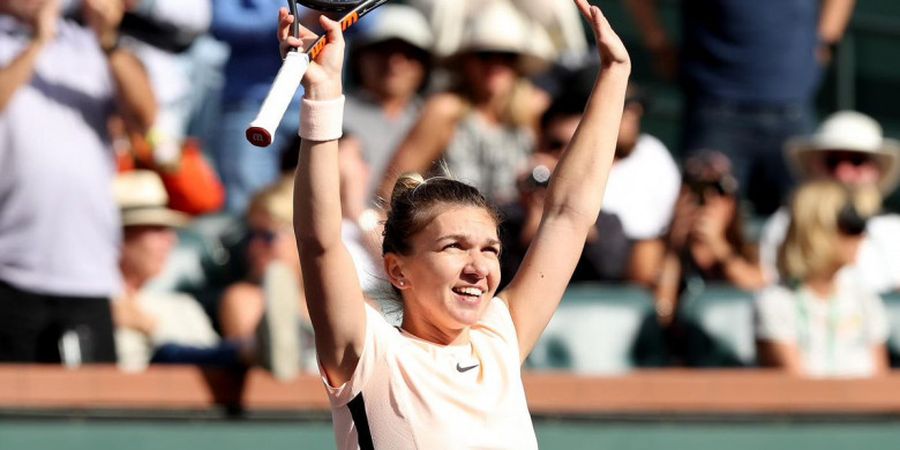 Indian Wells Masters 2018 -  Faktor Angin Membuat Simona Halep Berusaha Ekstra Keras