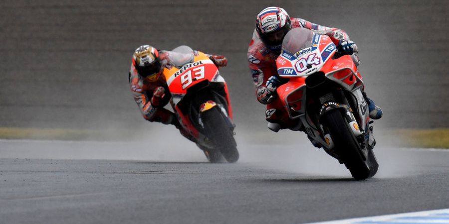 Hitung-hitungan Marc Marquez Vs Andrea Dovizioso di Sisa Musim MotoGP