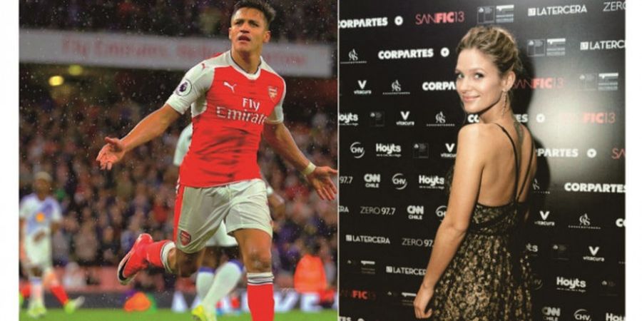 GALERI FOTO - Alexis Sanchez Tidak Ingin Mencampakkan Wanita Secantik Mayte Rodriguez