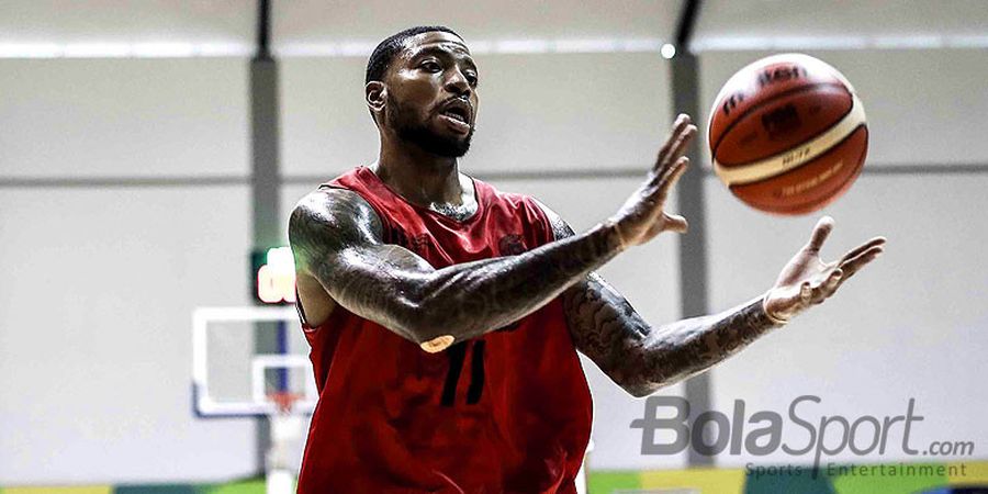 Jamarr Andre Johnson Bela Louvre di ASEAN Basketball League 2023