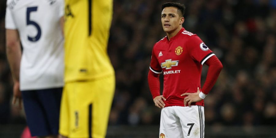 Arsenal Kalah 2 Kali, Alexis Sanchez Pun 2 Kali Kalah di Manchester United