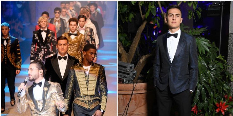 Paulo Dybala Melenggang di Milan Fashion Week Bak Model Profesional yang Sangat Tampan