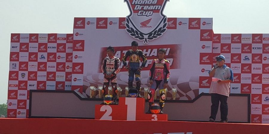 Honda Dream Cup 2018 - Bocah 15 Tahun Ini Juarai Kelas Bebek 150cc Standar Pemula