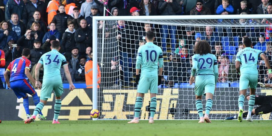 Hasil Liga Inggris - Rentetan Kemenangan Arsenal Terhenti di Selhurst Park