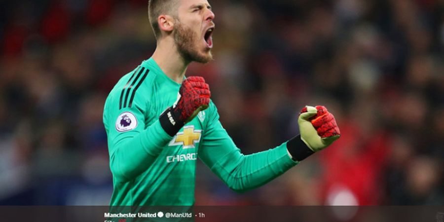 David De Gea Catat Rekor Penyelamatan Terbanyak di Liga Inggris 2018-2019 