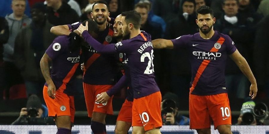 Dukungan Gempa Palu dan Donggala Terlihat Saat Laga Tottenham Hotspur Vs Manchester City