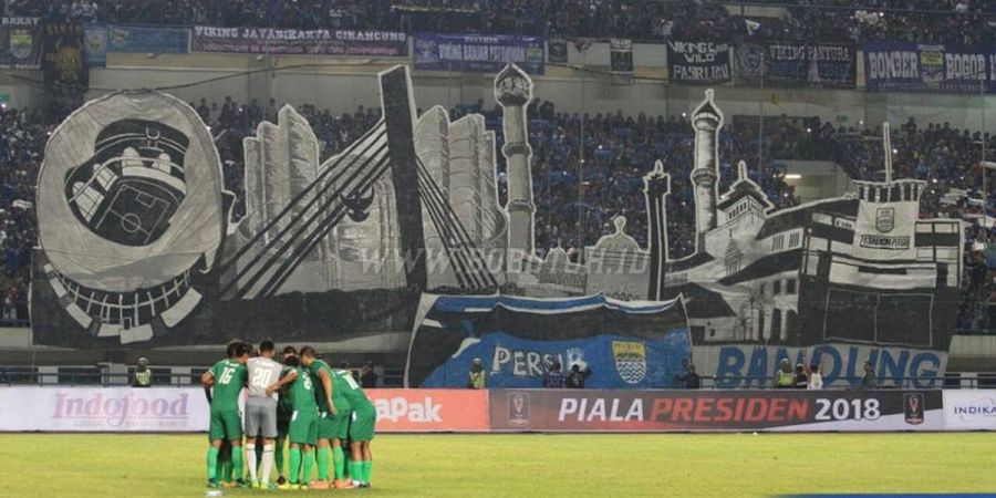 Tak Lagi 3D, Bobotoh Berikan Koreografi 4D untuk Persib Bandung