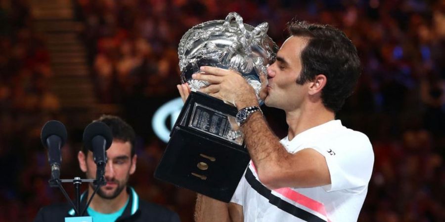 Kaleidoskop Olahraga 2018 - Federer Ukir Rekor Grand Slam, Tommy Pertahankan Gelar di Thailand