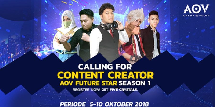 Pendaftaran Program AOV Future Star Sudah Dibuka