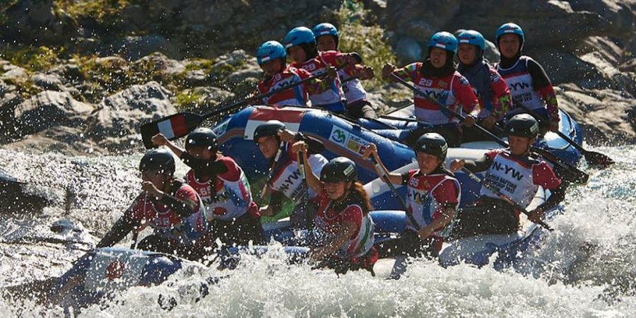 Tim Arung Jeram Indonesia Raih 4 Medali pada Kejuaraan Dunia di Jepang