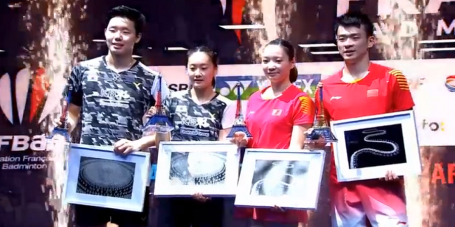 Zheng Siwei/Huang Yaqiong Salip Rekor Gelar Minions pada Tahun 2017