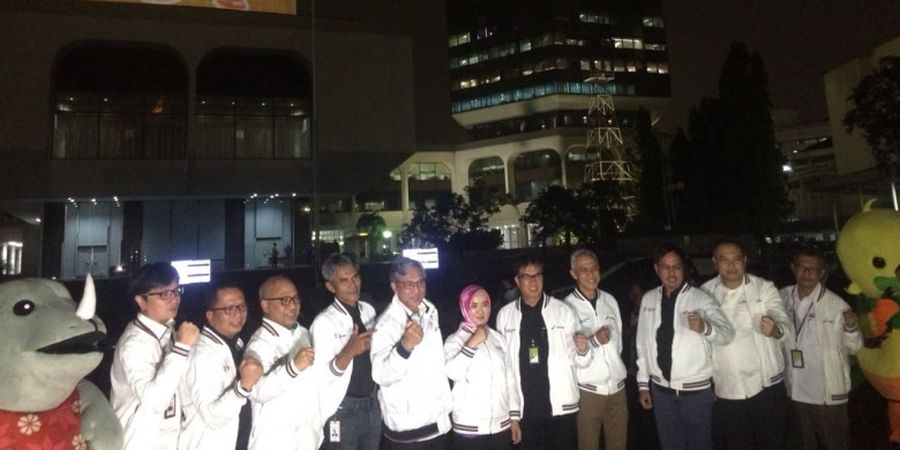 Warna-warni Gedung Pertamina Sambut Asian Games 2018