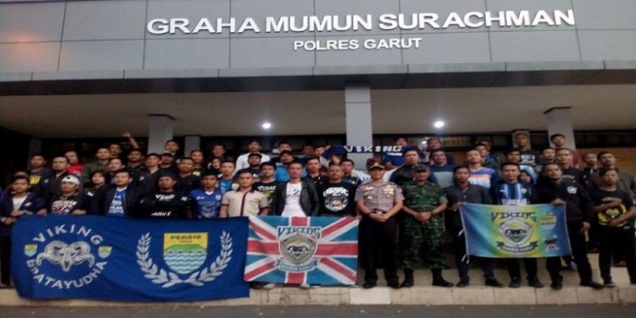 Bobotoh Garut Dikumpulkan Kepolisian Pasca Insiden Berdarah GBLA