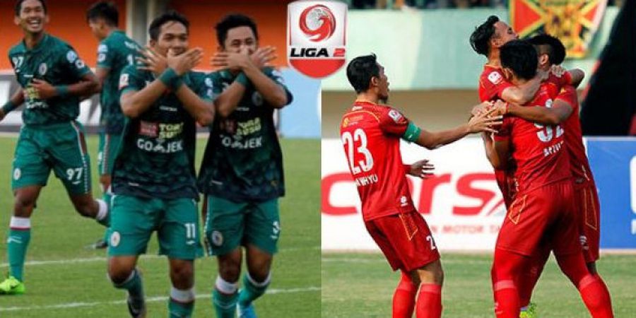 8 Besar Liga 2 - Ini Daftar Klub yang Lolos dan Berpontensi Menyusul