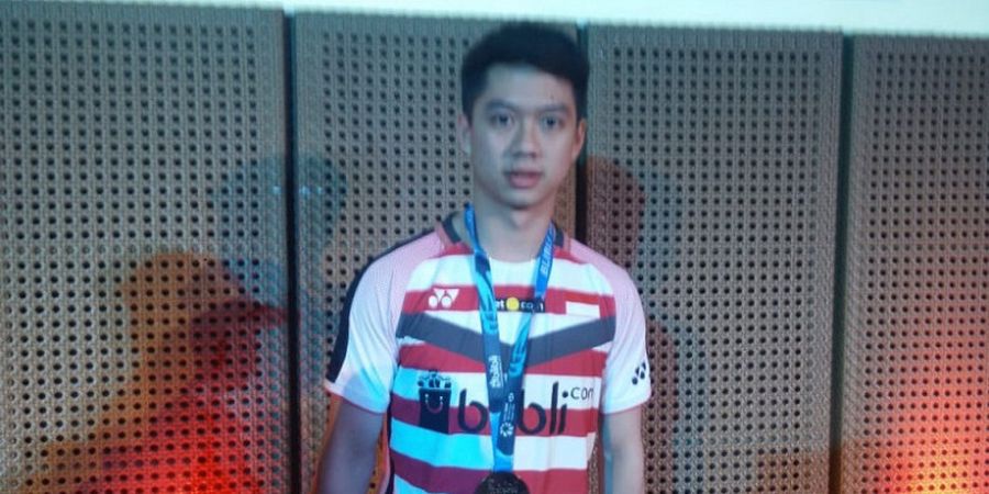 Bertemu Valentino Jebret Simanjuntak, Ekspresi Kevin Sanjaya Curi Perhatian Netizen