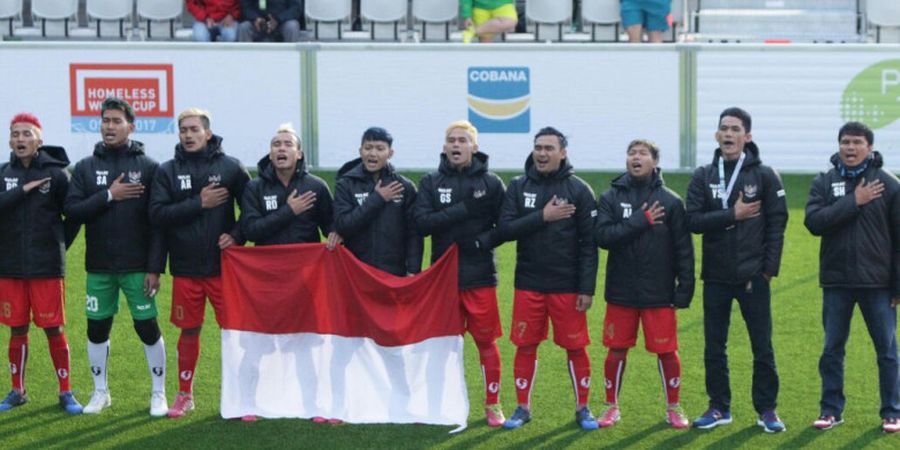 Kalahkan Denmark dan Belanda, Ini Posisi Indonesia di Klasemen Homeless World Cup 2017