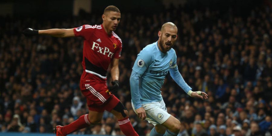 Hasil Manchester City Vs Watford - Gol 38 Detik Kokohkan The Citizen di Puncak