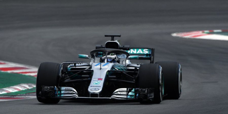 Hasil Tes F1 Catalunya - Valtteri Bottas Paling Cepat, Sean Gelael Pangkas Waktu Lap 1 Detik Lebih