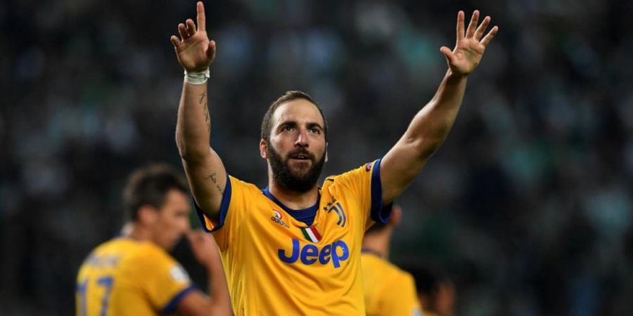 Higuain Terancam Absen Bela Juventus Kontra Napoli dan Inter Milan