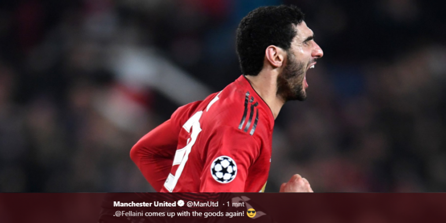 Man United Vs Young Boys - Gol Telat Marouane Fellaini Muluskan Jalan Setan Merah ke Babak 16 Besar Liga Champions