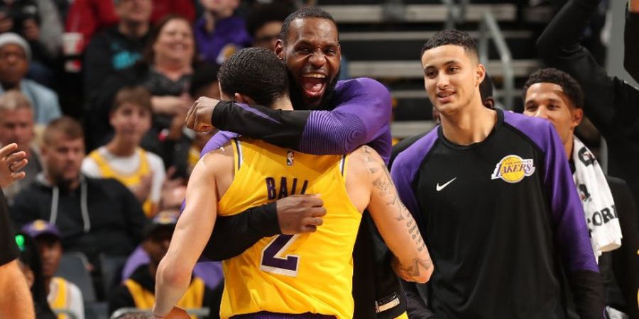 Lakers Menang, LeBron James dan Lonzo Ball Ulangi Rekor Sejarah NBA 11 Tahun yang Lalu