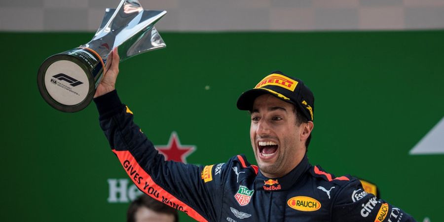 Menangis Saat Menangi GP China, Ini Pengakuan Daniel Ricciardo