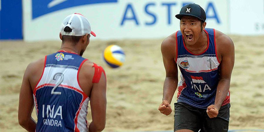 Kombinasi Senior-Junior, Tim Voli Pantai Putra Indonesia Pasang Target Medali Perak pada Asian Games 2022 