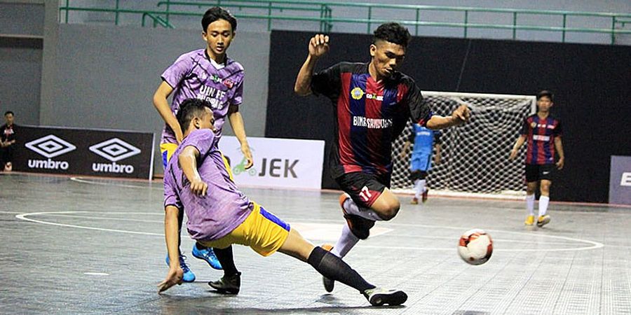 LIMA Futsal Sumatra - Sama-sama Menang, Binas Ditempel Ketat USU