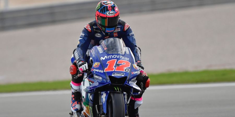 Tes Valencia - Maverick Vinales Puas dengan Performa Tunggangan Barunya