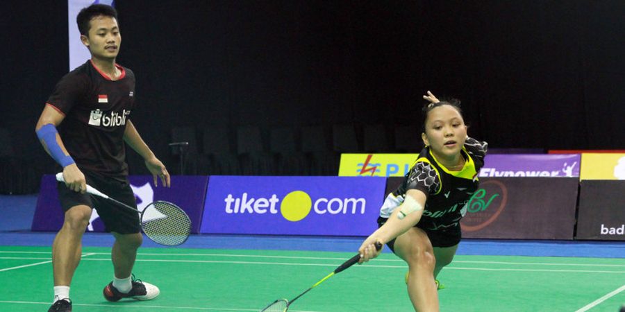 Singapore Open 2018 - Bertemu Tontowi/Liliyana di Semifinal, Akbar/Winny Berniat untuk Rebut Kemenangan