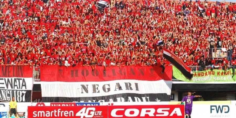 Sorakan Suporter Bali United, Iringi Laga AFC Cup di Stadion Kapten I Wayan Dipta