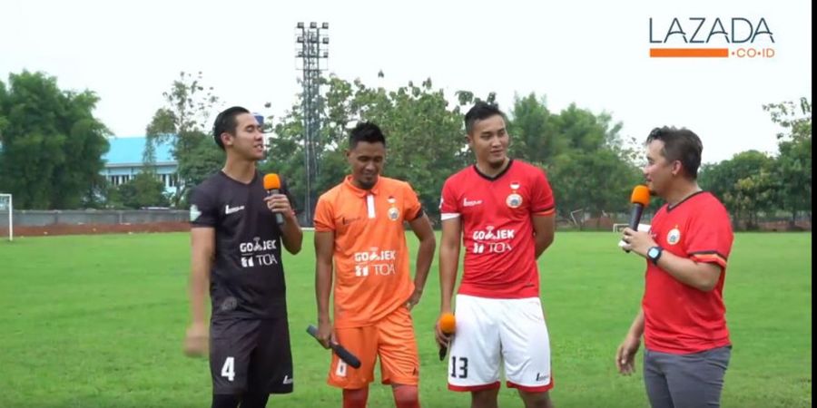 Kuis Lazada #MenujuLondon, Tiga Bek Persija Jawab Pertanyaan tentang Liga Inggris