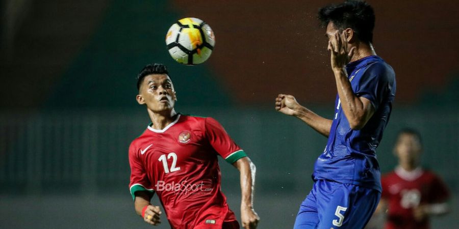 Timnas U-23 Indonesia Vs Thailand - Minim Peluang, Skor Masih Imbang di Babak Pertama