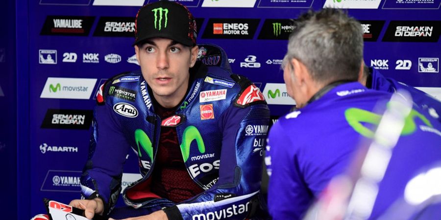 MotoGP Australia 2017 - Inilah Hal yang Tidak Diharapkan Maverick Vinales Saat Balapan MotoGP Australia