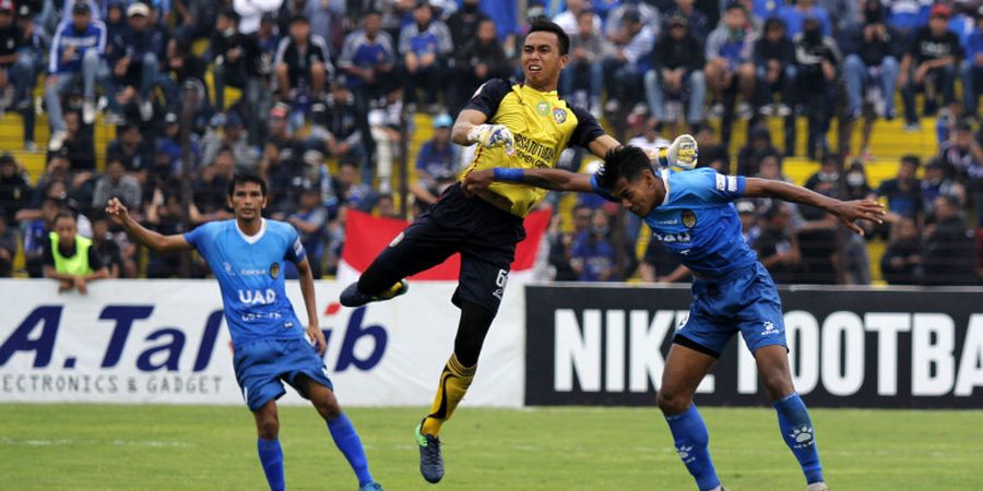 Aksinya Disiarkan Langsung di TV, Kiper ini Malah Grogi