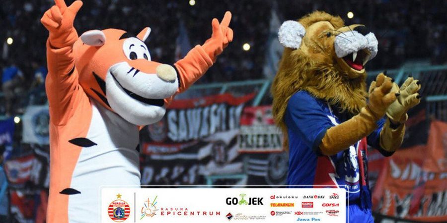 Arema Vs Persebaya - 5 Hal Luput dari Sorotan, Respek Maskot Singo sampai Kondisi Stadion