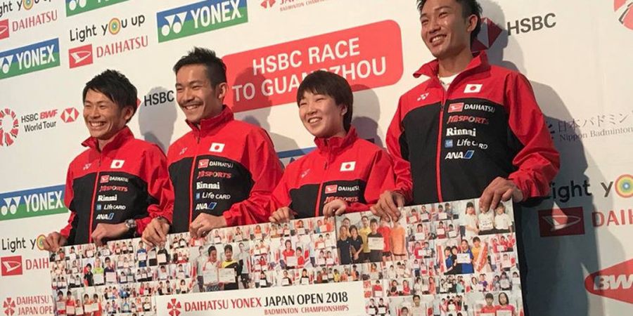 Kento Momota Bicara Soal Target di Japan Open 2018